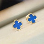 [⭐DORISW] CLOVER MINI 9.5MM TURQUOISE EARRINGS