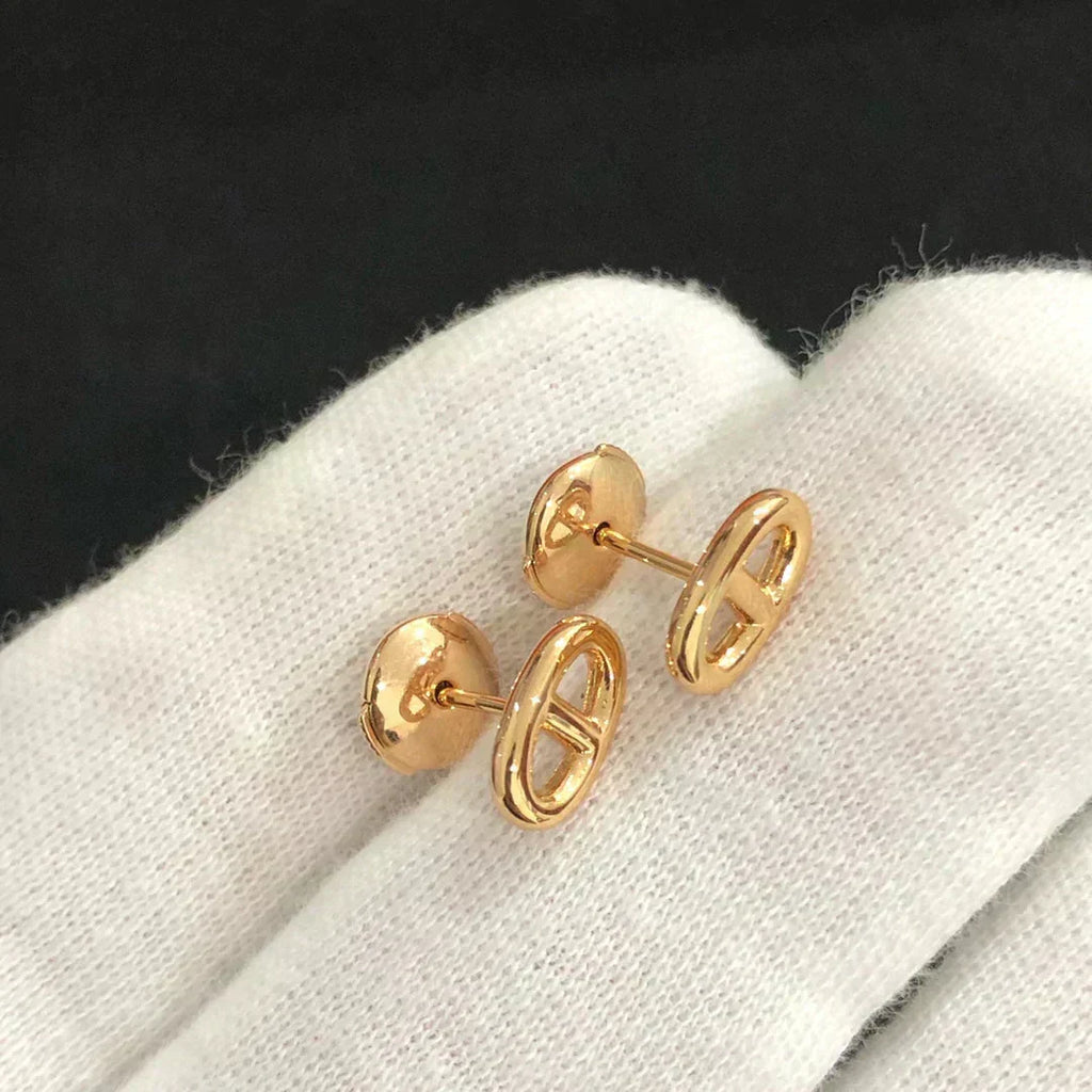 [⭐DORISW] CHAINE SMALL EARRINGS GOLD AND SILVER
