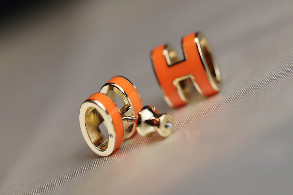 [⭐DORISW] MINI POP H OHRRINGE ORANGE