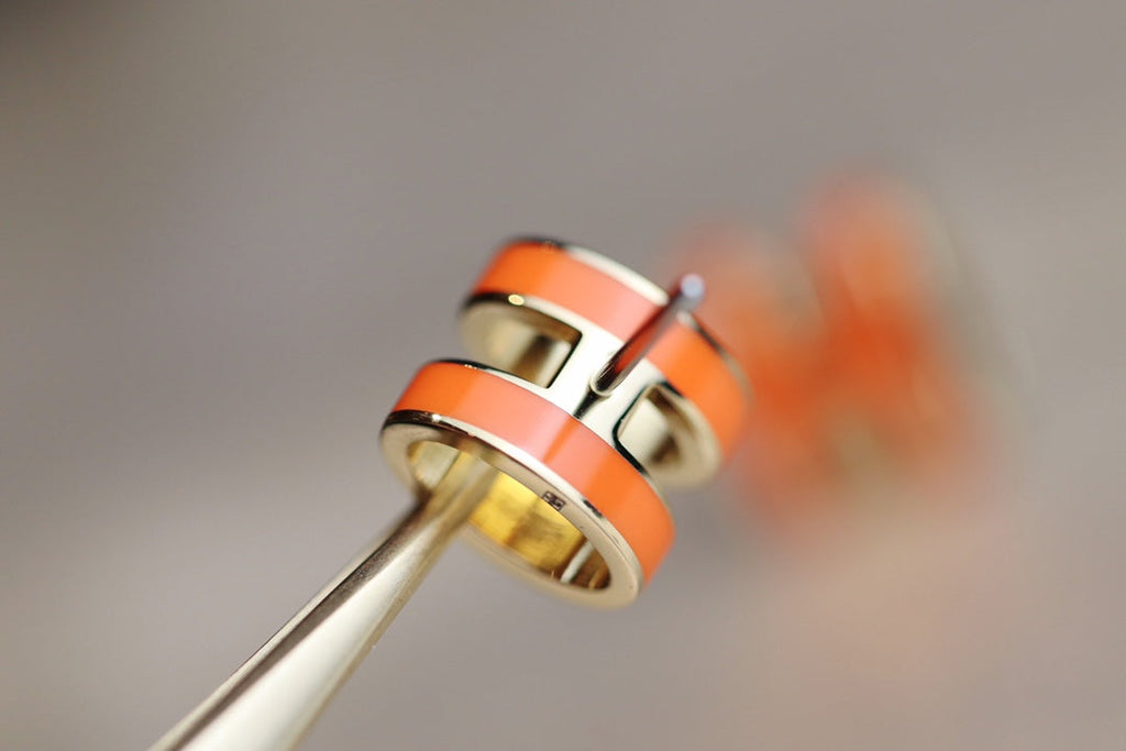 [⭐DORISW] MINI POP H OHRRINGE ORANGE