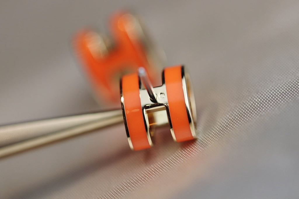 [⭐DORISW] MINI POP H OHRRINGE ORANGE