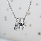 [⭐DORISW]SERPENTI SILBERHALSKETTE DIAMANT