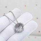 [⭐DORISW]SERPENTI SILBERHALSKETTE DIAMANT