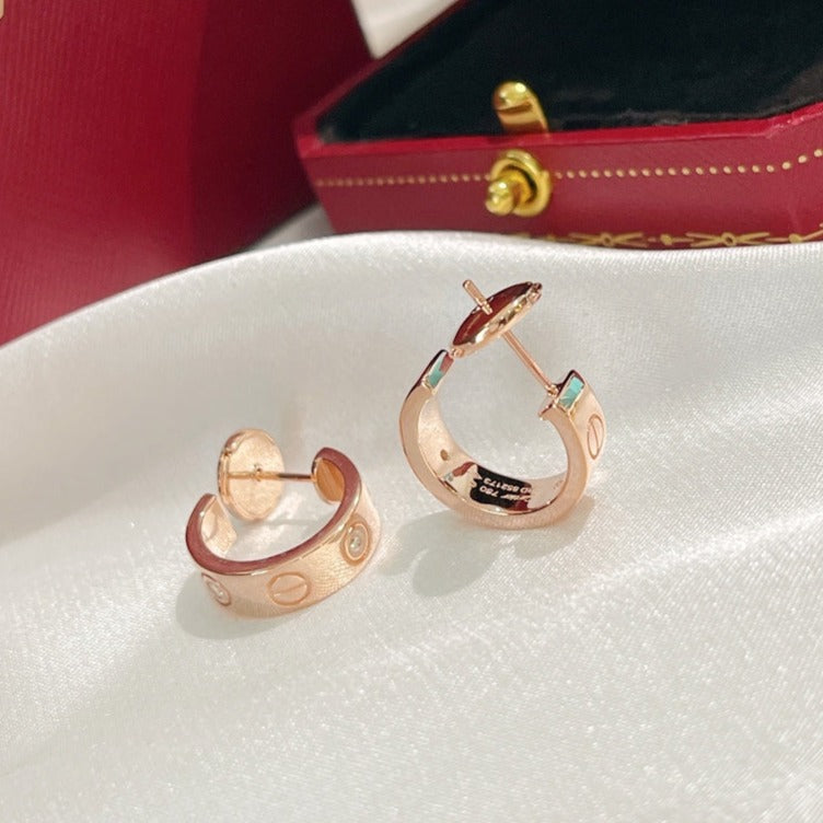 [⭐DORISW] LIEBES-OHRRINGE 5,7MM 2 DIAMANTEN