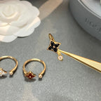 [⭐DORISW] STAR 1 DIAMANT OFFENER RING