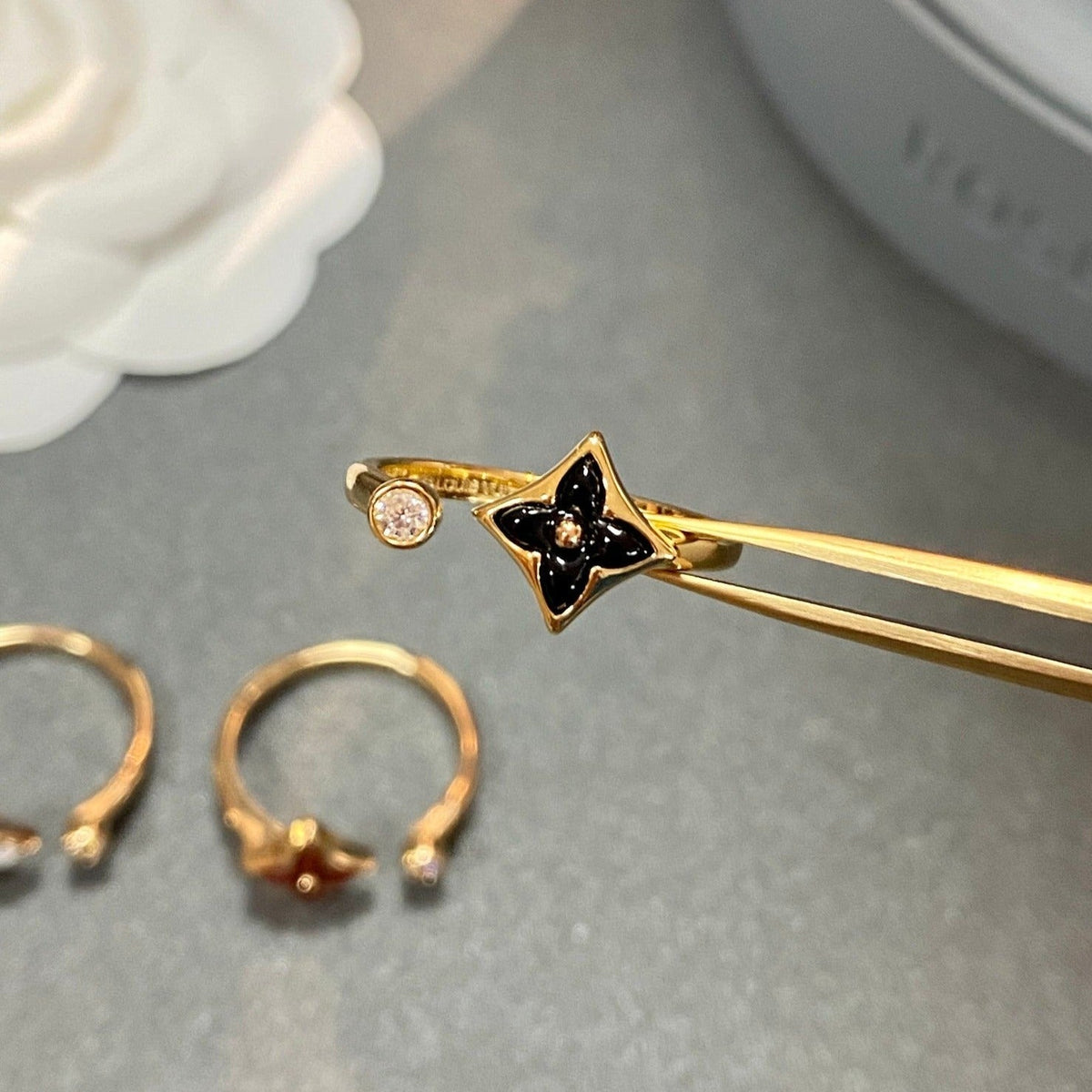 [⭐DORISW] STAR 1 DIAMANT OFFENER RING