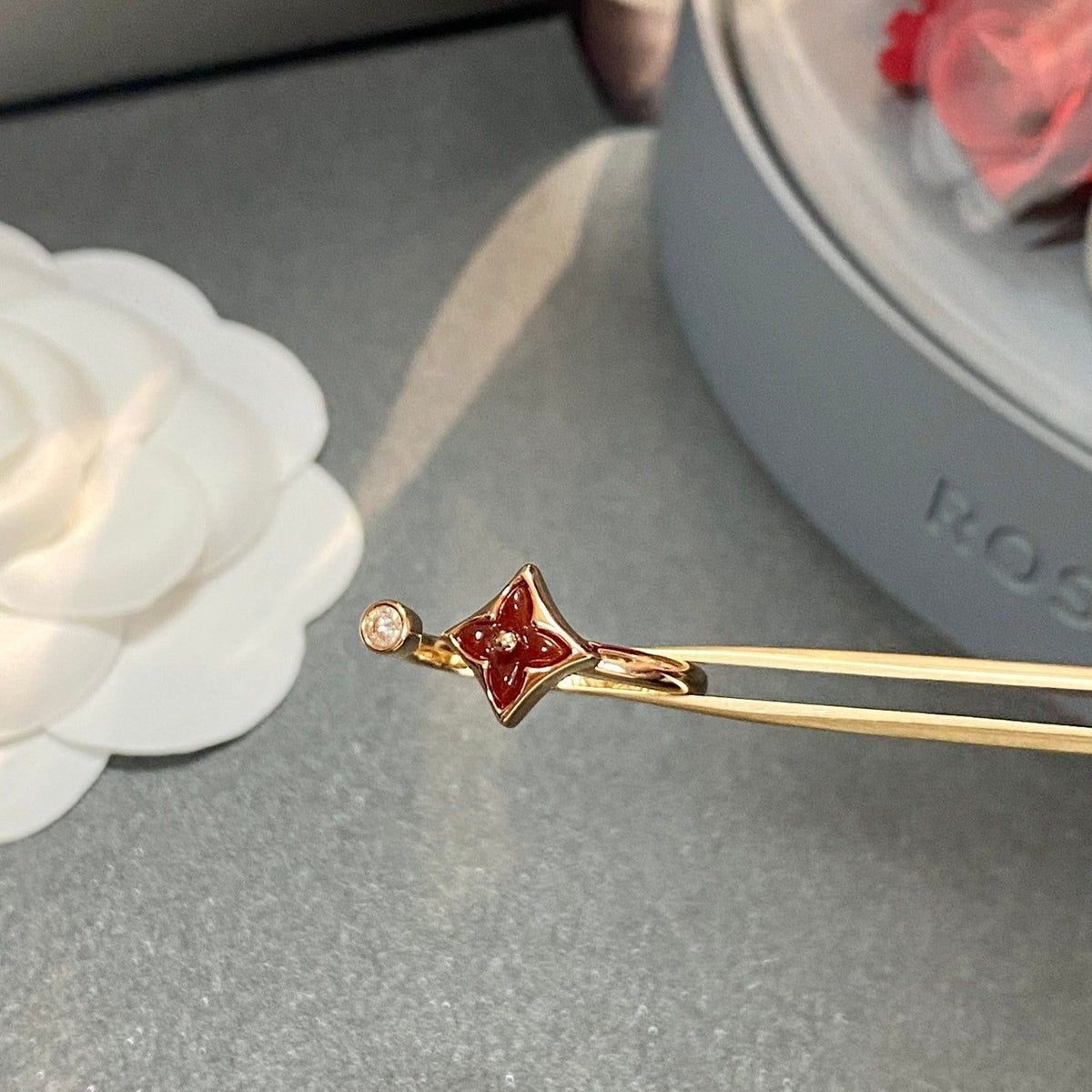 [⭐DORISW] STAR 1 DIAMANT OFFENER RING