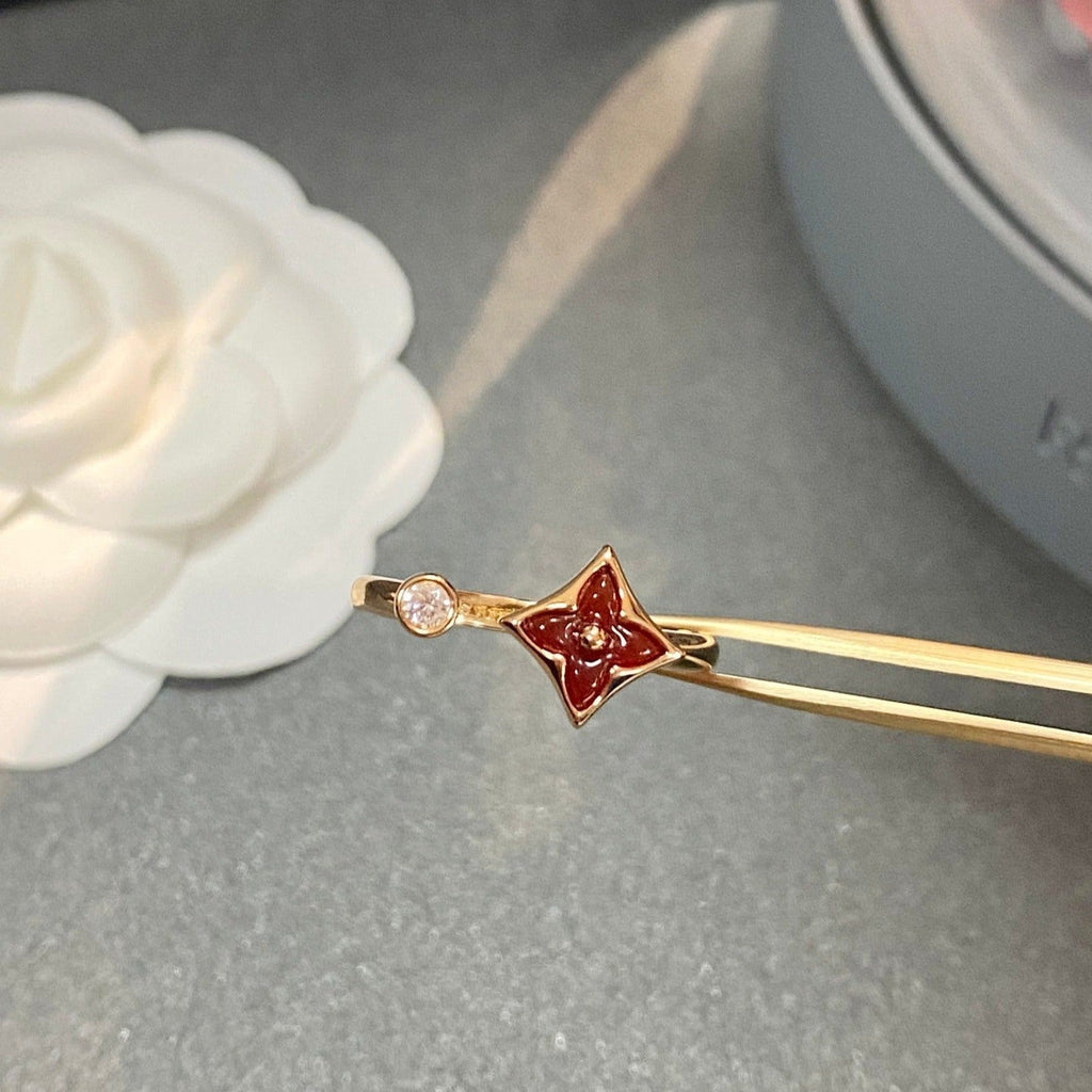 [⭐DORISW] STAR 1 DIAMANT OFFENER RING