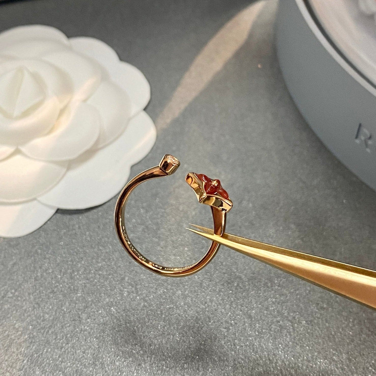 [⭐DORISW] STAR 1 DIAMANT OFFENER RING