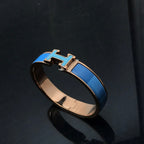 [⭐DORISW] H-ARMBAND BLAUER REGENBOGEN KERAMIK