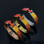 [⭐DORISW] H-ARMBAND ORANGE REGENBOGEN KERAMIK