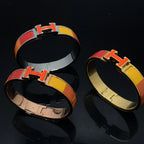 [⭐DORISW] H-ARMBAND ORANGE REGENBOGEN KERAMIK