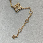 [⭐DORISW] ARMBAND MIT STERN- UND SONNENMOTIV, GOLD UND DIAMANTEN