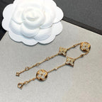 [⭐DORISW] ARMBAND MIT STERN- UND SONNENMOTIV, GOLD UND DIAMANTEN
