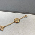 [⭐DORISW] ARMBAND MIT STERN- UND SONNENMOTIV, GOLD UND DIAMANTEN