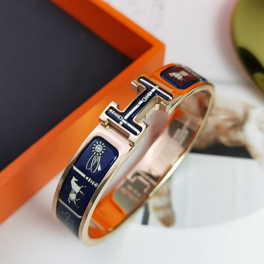 [⭐DORISW] H COUVERTURES DARK BLUE BRACELET