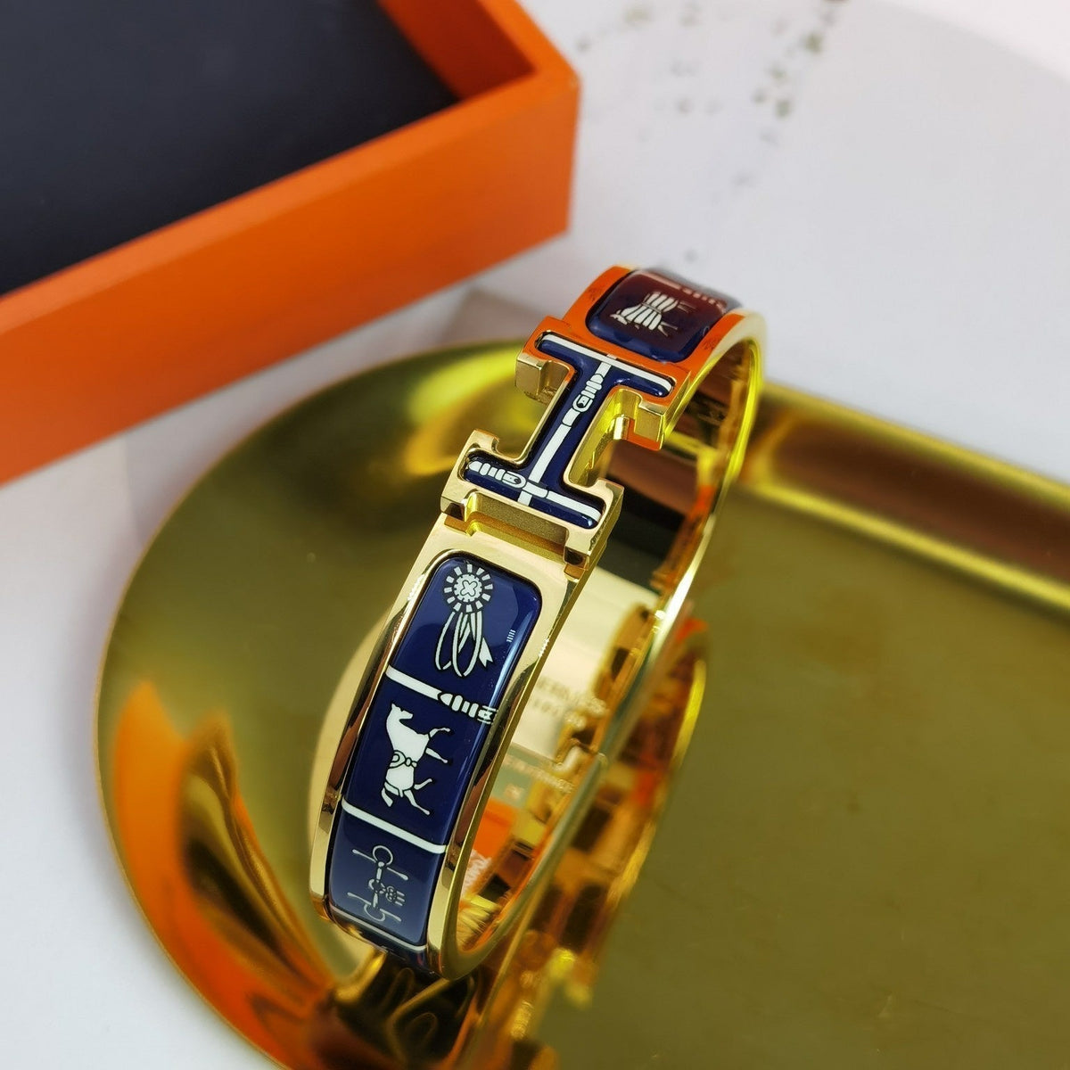 [⭐DORISW] H COUVERTURES DARK BLUE BRACELET