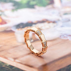 [⭐DORISW]SERPENTI RING ROSEGOLD 3MM