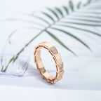 [⭐DORISW]SERPENTI RING ROSEGOLD 3MM