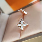 [⭐DORISW] STAR MOP PINK GOLD EARRINGS