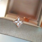 [⭐DORISW] STAR MOP PINK GOLD EARRINGS