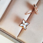 [⭐DORISW] STAR MOP PINK GOLD EARRINGS