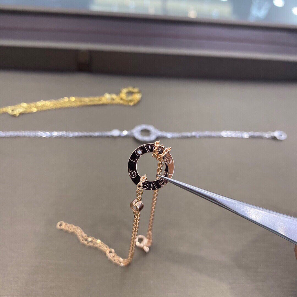 [⭐DORISW] LOVE BRACELET 2 DIAMOND