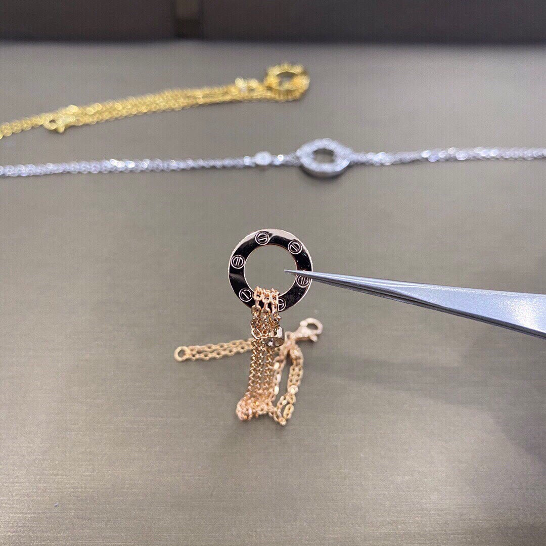 [⭐DORISW] LIEBESARMBAND 2 DIAMANTEN
