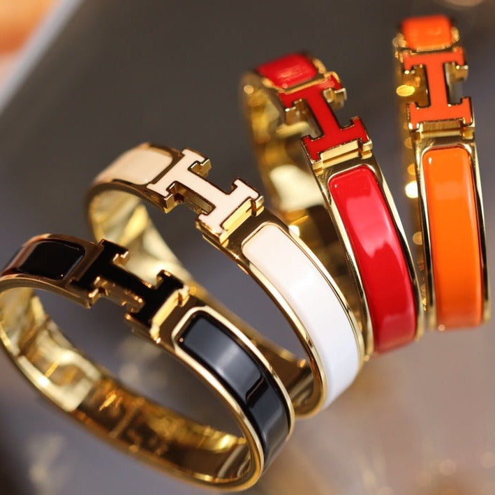 [⭐DORISW] Hブレスレット 12MM ゴールド