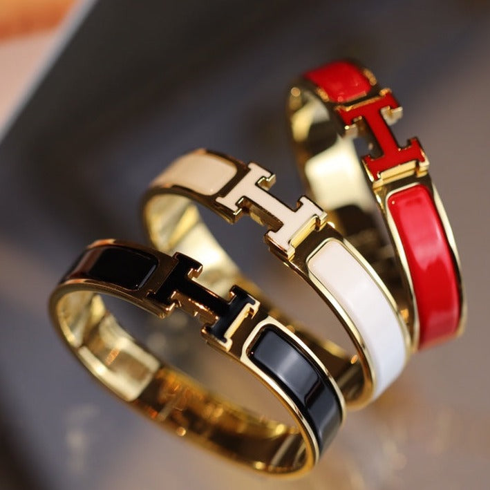 [⭐DORISW] Hブレスレット 12MM ゴールド
