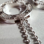 [⭐DORISW] LOVE NECKLACE ADJUSTABLE SILVER