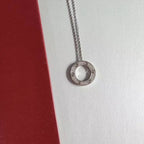 [⭐DORISW] LOVE NECKLACE ADJUSTABLE SILVER