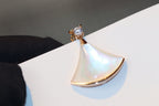 [⭐DORISW]DREAM HALSKETTE WEISSES PERLMUTT ROSÉGOLD 1 DIAMANT
