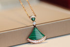 [⭐DORISW]DREAM NECKLACE MALACHITE DIAMOND