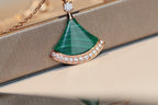 [⭐DORISW]DREAM NECKLACE MALACHITE DIAMOND