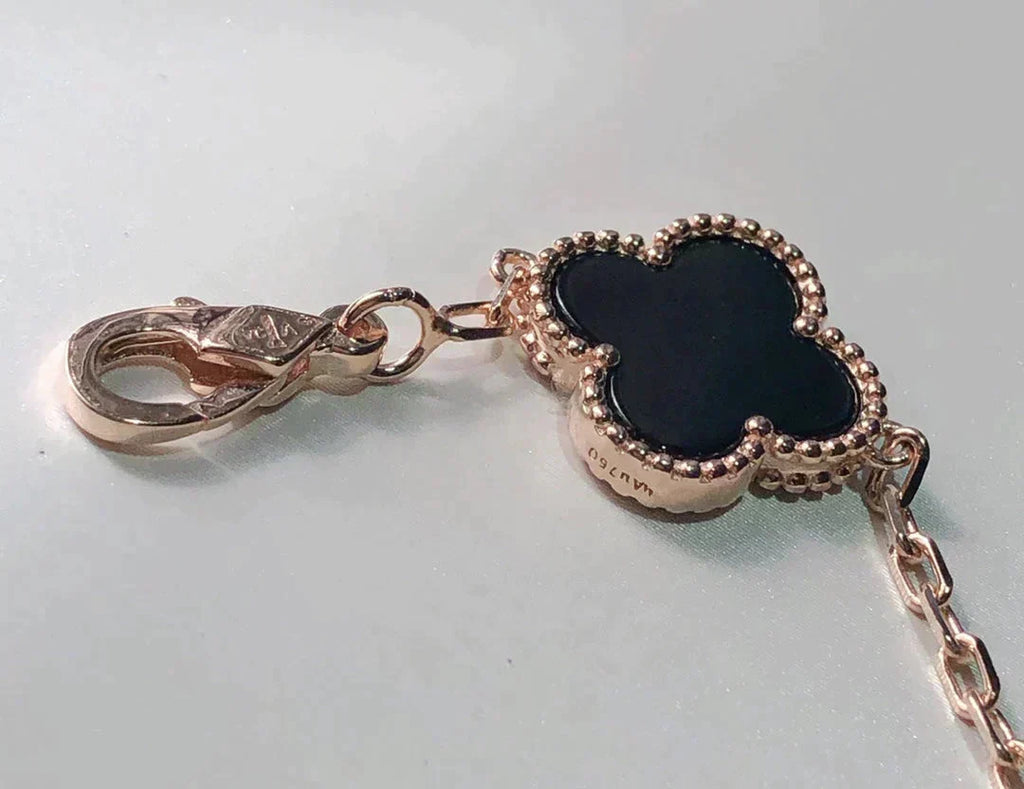 [[⭐DORISW] ]New CLOVER 5 MOTIFS MULTICOLOR BRACELET