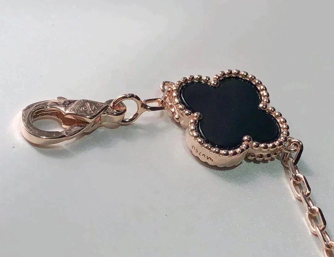 [[⭐DORISW] ]New CLOVER 5 MOTIFS MULTICOLOR BRACELET