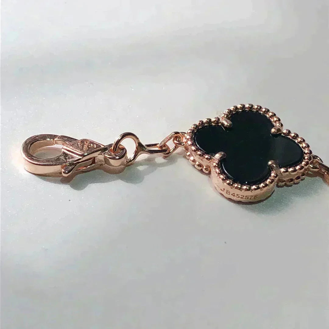 [[⭐DORISW] ]New CLOVER 5 MOTIFS MULTICOLOR BRACELET