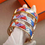 [⭐DORISW] H-ARMBAND MIT GEPUNKTETEM RAND 12MM