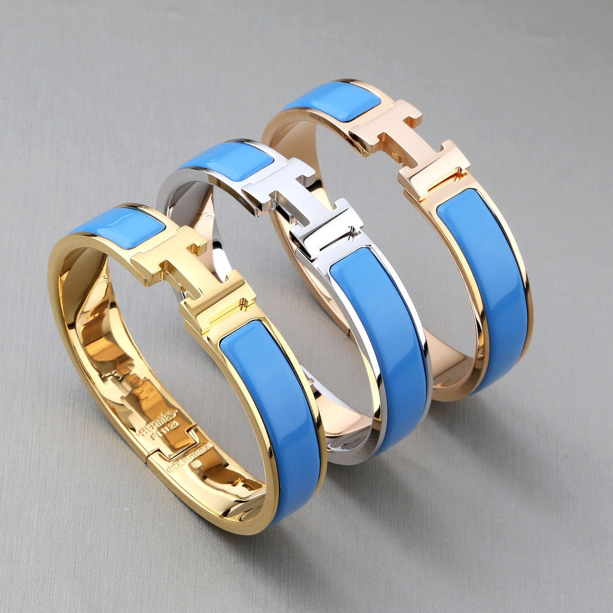 [⭐DORISW] H BRACELET TURQUOISE 12MM