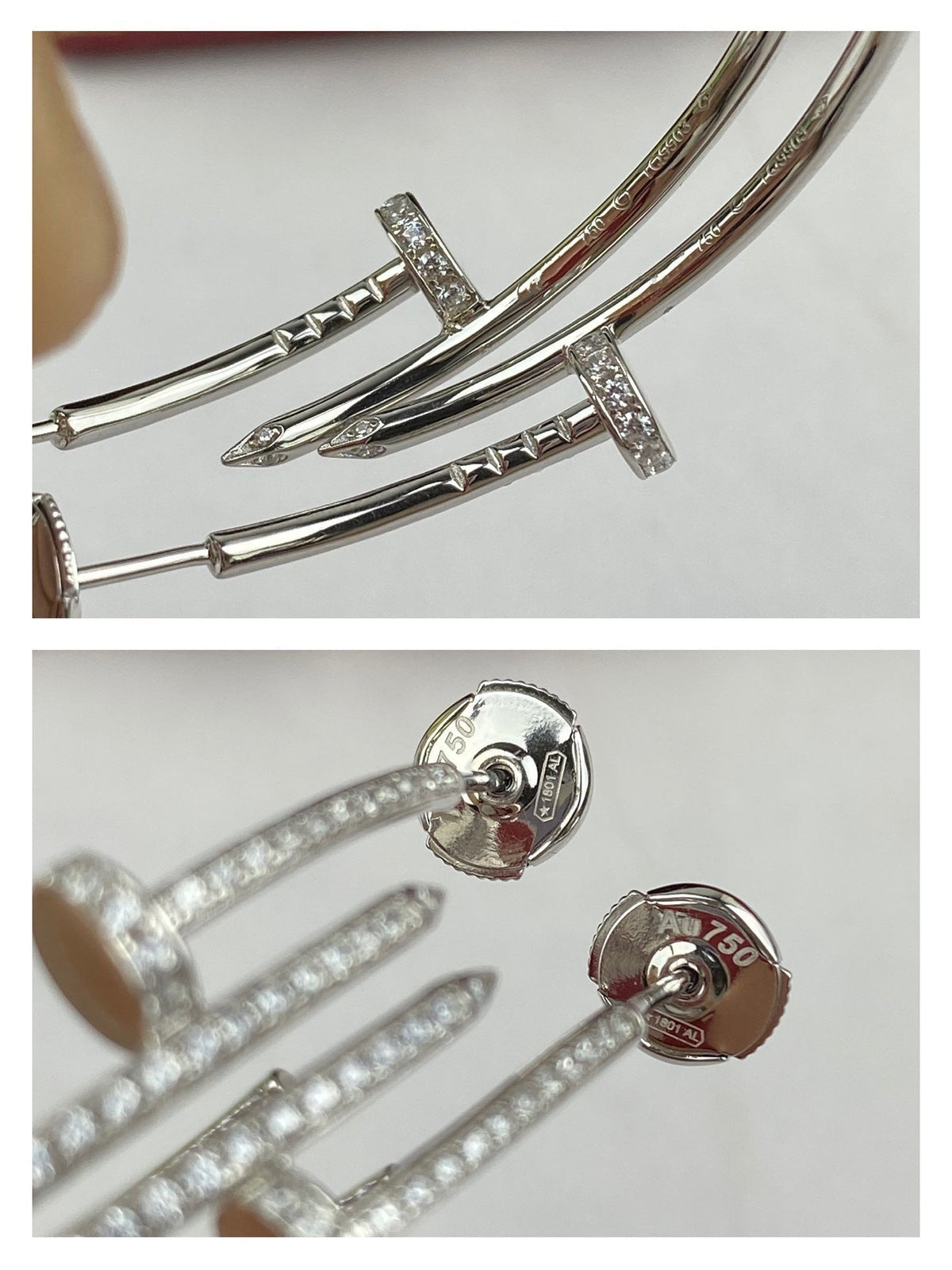 [⭐DORISW] JUSTE OHRRINGE VOLLDIAMANT 1,8 MM