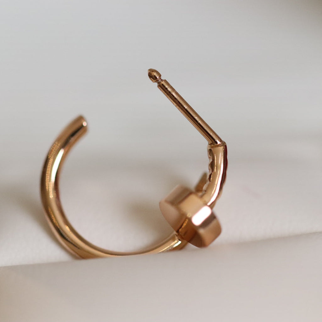 [⭐DORISW] JUSTE OHRRINGE ROSÉGOLD
