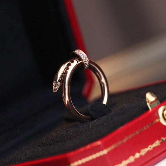 [⭐DORISW] JUSTE RING 2,65 MM ROSÉGOLD DIAMANT