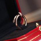 [⭐DORISW] JUSTE RING 2,65 MM ROSÉGOLD DIAMANT