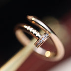 [⭐DORISW] JUSTE RING 2,65 MM ROSÉGOLD DIAMANT