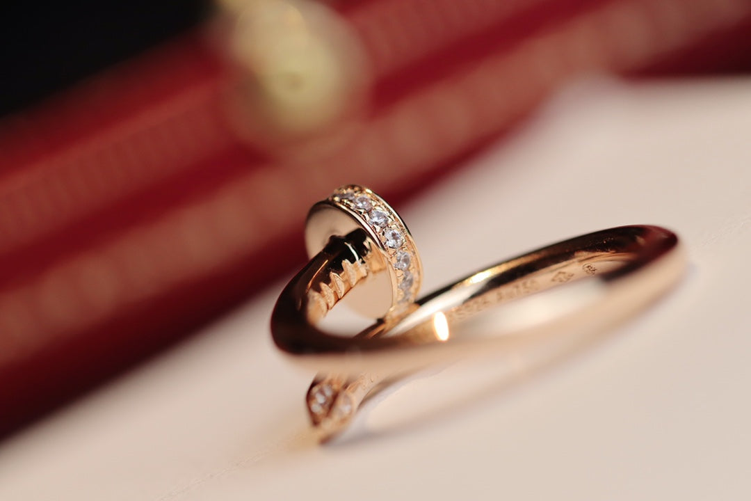 [⭐DORISW] JUSTE RING 2,65 MM ROSÉGOLD DIAMANT