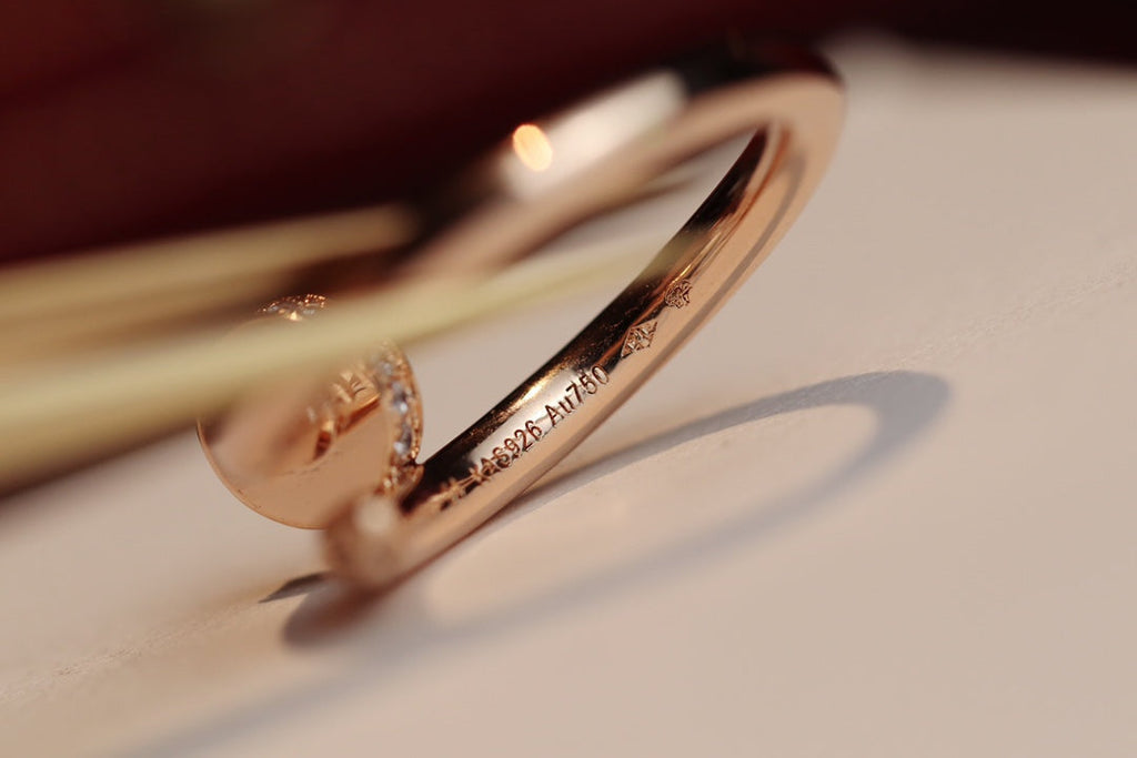 [⭐DORISW] JUSTE RING 2,65 MM ROSÉGOLD DIAMANT
