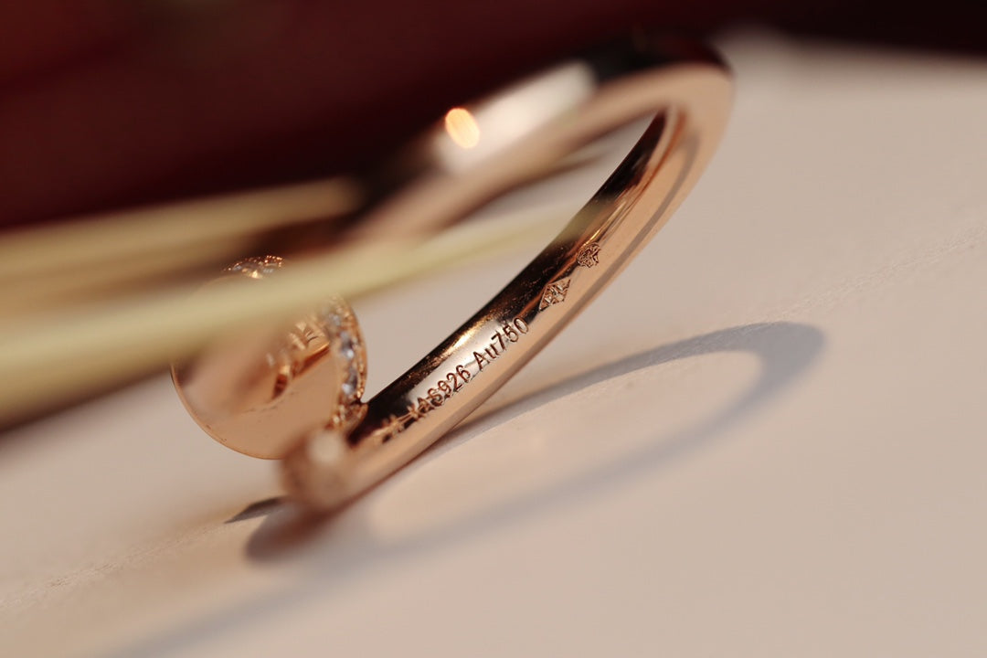 [⭐DORISW] JUSTE RING 2,65 MM ROSÉGOLD DIAMANT