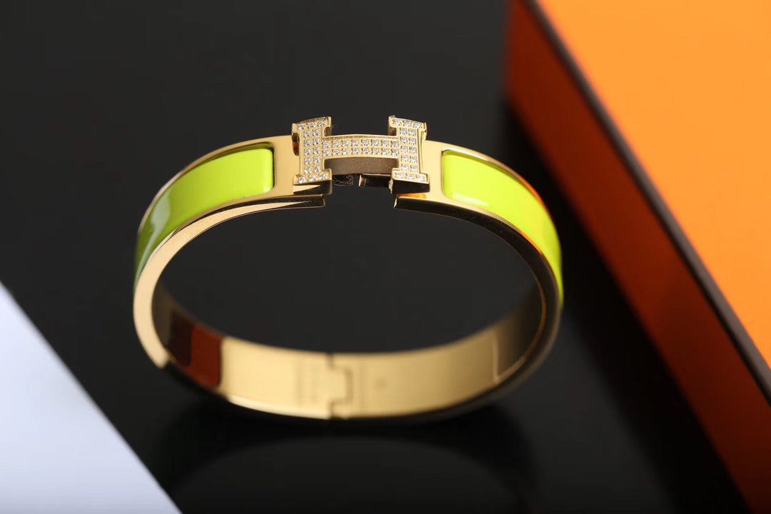 [⭐DORISW] H-ARMBAND GOLD DIAMANT