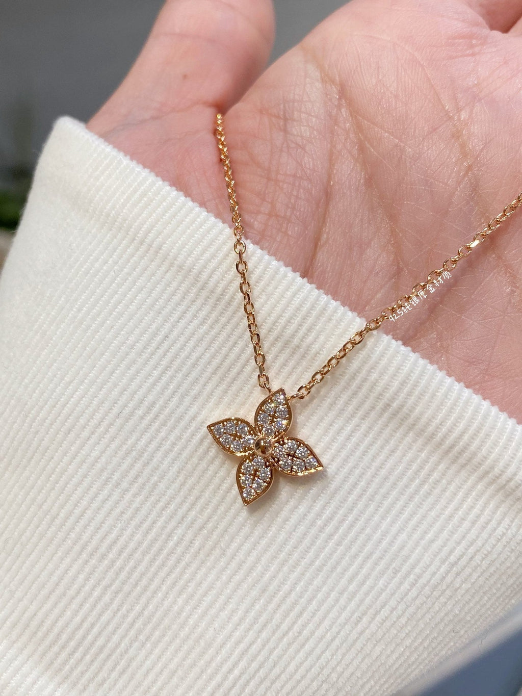 [⭐DORISW] STERN-DIAMANT-HALSKETTE